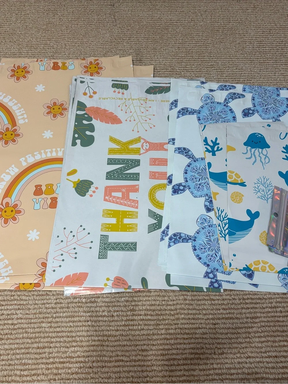 Poly mailers - 23 piece bundle